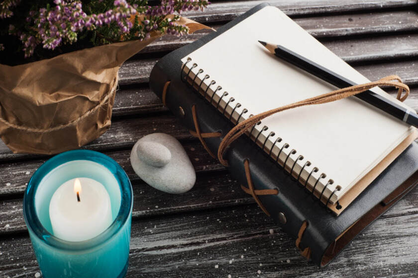 Journalling can help you get inspiration to write your book