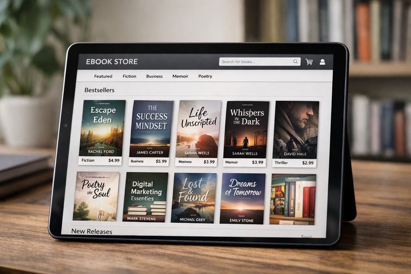 Online platforms to self-publish your book affect visibility and reach